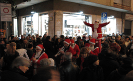 Babbo Natale Trampoliere